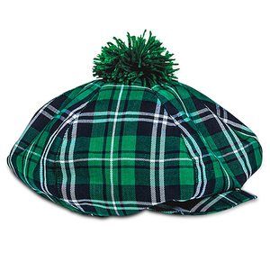 St. Patrick's Day Plaid Fabric St. Patrick's Day Accessoriess Green Women's🤟